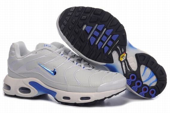 New Men'S Nike Air Max Tn Blue/ White